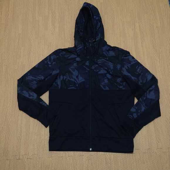The North Face Other - The North Face Jacket Men's Medium Camouflage Black Green Full Zip Hoodie